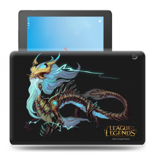 Дизайнерский силиконовый чехол для Lenovo Tab M10 League of Legends
