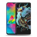 Дизайнерский пластиковый чехол для Samsung Galaxy M20 League of Legends