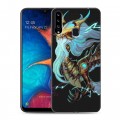 Дизайнерский пластиковый чехол для Samsung Galaxy A20s League of Legends