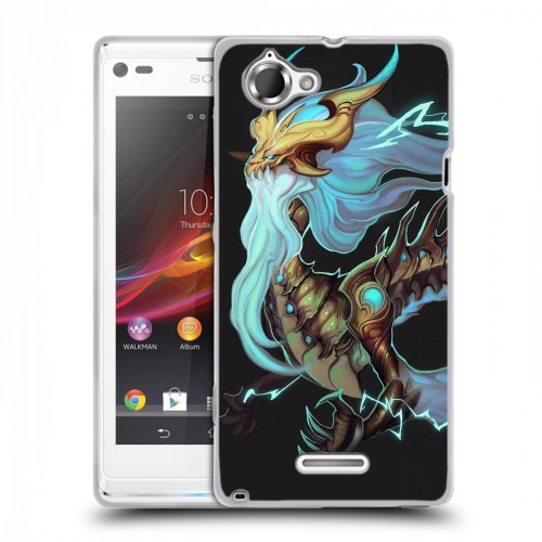 Дизайнерский пластиковый чехол для Sony Xperia L League of Legends