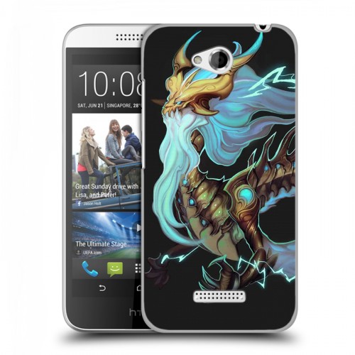 Дизайнерский пластиковый чехол для HTC Desire 616 League of Legends