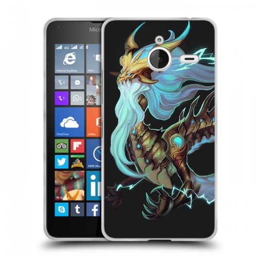 Дизайнерский пластиковый чехол для Microsoft Lumia 640 XL League of Legends