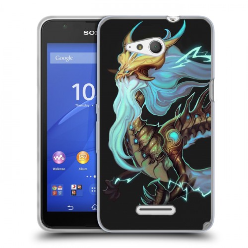 Дизайнерский пластиковый чехол для Sony Xperia E4g League of Legends