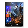 Дизайнерский пластиковый чехол для Microsoft Lumia 540 League of Legends