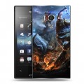 Дизайнерский пластиковый чехол для Sony Xperia acro S League of Legends