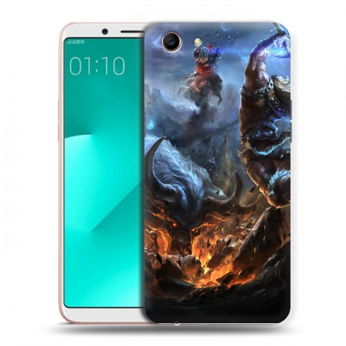 Дизайнерский пластиковый чехол для OPPO A83 League of Legends