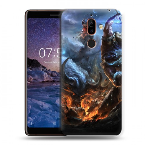 Дизайнерский пластиковый чехол для Nokia 7 Plus League of Legends