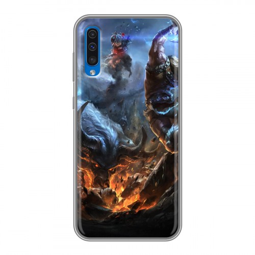 Дизайнерский силиконовый чехол для Samsung Galaxy A50 League of Legends