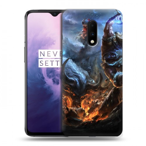 Дизайнерский пластиковый чехол для OnePlus 7 League of Legends