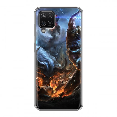 Дизайнерский силиконовый чехол для Samsung Galaxy A12 League of Legends