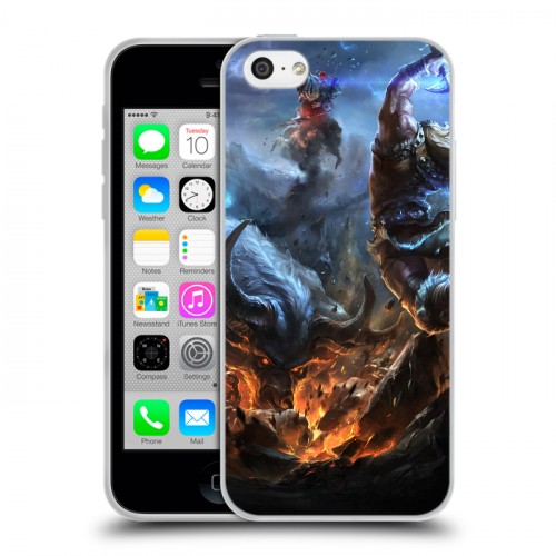 Дизайнерский пластиковый чехол для Iphone 5c League of Legends