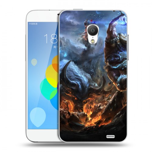 Дизайнерский силиконовый чехол для  Meizu MX3 League of Legends