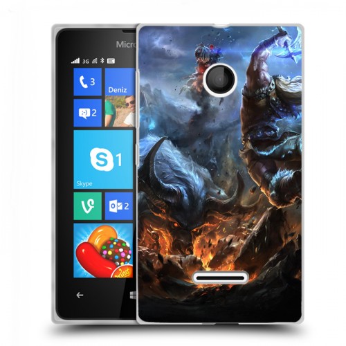 Дизайнерский пластиковый чехол для Microsoft Lumia 435 League of Legends