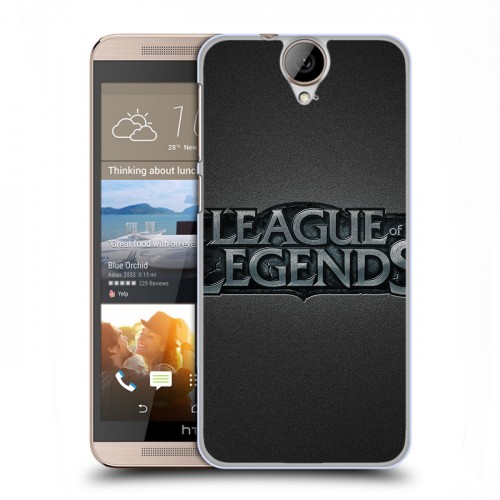 Дизайнерский пластиковый чехол для HTC One E9+ League of Legends