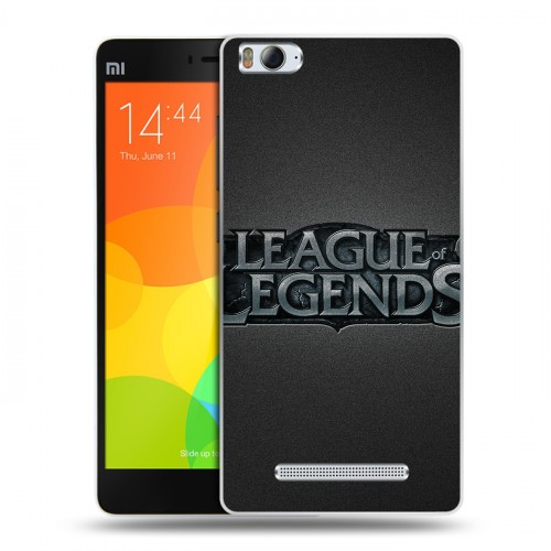 Дизайнерский пластиковый чехол для Xiaomi Mi4i League of Legends
