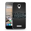 Дизайнерский силиконовый чехол для Micromax Canvas Spark League of Legends