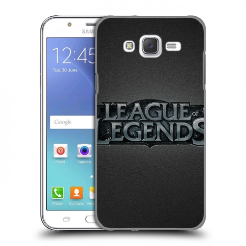 Дизайнерский пластиковый чехол для Samsung Galaxy J5 League of Legends