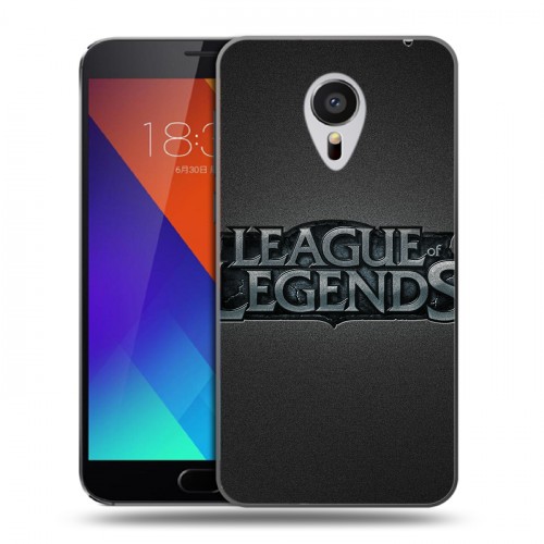 Дизайнерский пластиковый чехол для Meizu MX5 League of Legends