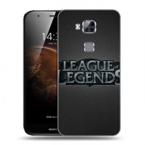 Дизайнерский пластиковый чехол для Huawei G8 League of Legends