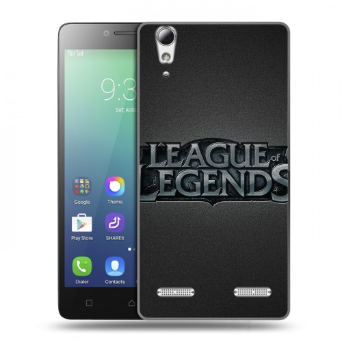 Дизайнерский силиконовый чехол для Lenovo A6010 League of Legends