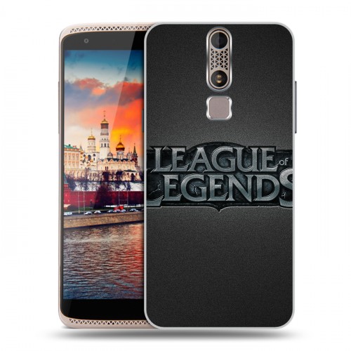 Дизайнерский пластиковый чехол для ZTE Axon Mini League of Legends