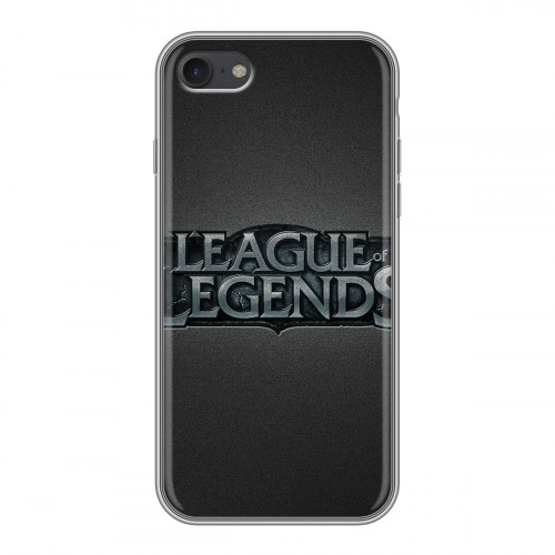 Дизайнерский силиконовый чехол для Iphone 7 League of Legends