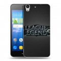 Дизайнерский пластиковый чехол для Huawei Y6 League of Legends