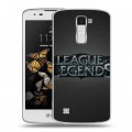 Дизайнерский пластиковый чехол для LG K8 League of Legends