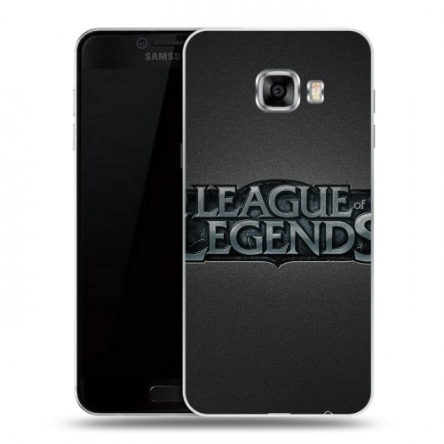 Дизайнерский пластиковый чехол для Samsung Galaxy C5 League of Legends