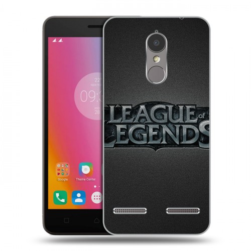 Дизайнерский силиконовый чехол для Lenovo K6 League of Legends