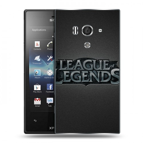 Дизайнерский пластиковый чехол для Sony Xperia acro S League of Legends