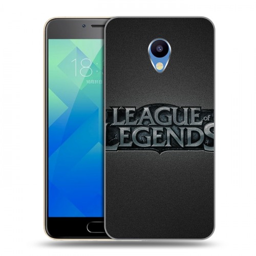 Дизайнерский силиконовый чехол для Meizu M5 League of Legends