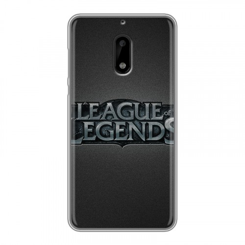 Дизайнерский пластиковый чехол для Nokia 6 League of Legends