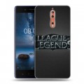 Дизайнерский пластиковый чехол для Nokia 8 League of Legends