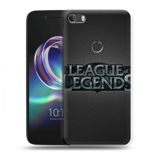 Дизайнерский силиконовый чехол для Alcatel Idol 5 League of Legends