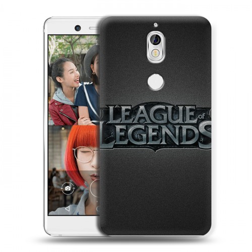 Дизайнерский пластиковый чехол для Nokia 7 League of Legends