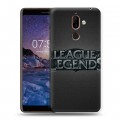 Дизайнерский пластиковый чехол для Nokia 7 Plus League of Legends