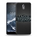 Дизайнерский силиконовый чехол для Nokia 3.1 League of Legends