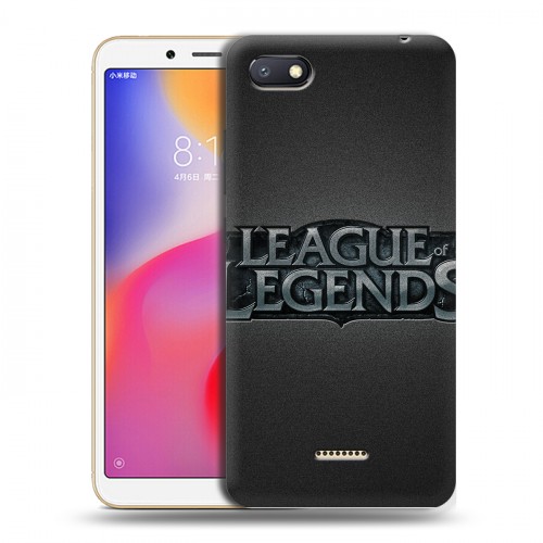 Дизайнерский пластиковый чехол для Xiaomi RedMi 6A League of Legends