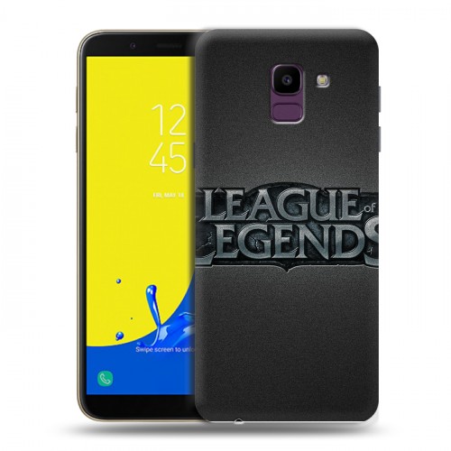 Дизайнерский пластиковый чехол для Samsung Galaxy J6 League of Legends