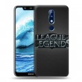 Дизайнерский силиконовый чехол для Nokia 5.1 Plus League of Legends