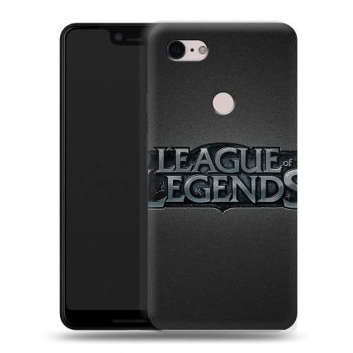 Дизайнерский силиконовый чехол для Google Pixel 3 XL League of Legends
