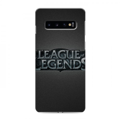 Дизайнерский силиконовый чехол для Samsung Galaxy S10 League of Legends