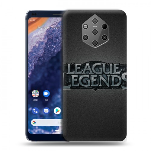 Дизайнерский силиконовый чехол для Nokia 9 PureView League of Legends