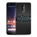 Дизайнерский силиконовый чехол для Nokia 3.2 League of Legends