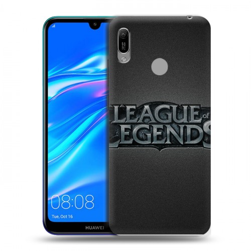 Дизайнерский пластиковый чехол для Huawei Y6 (2019) League of Legends