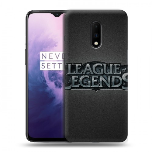 Дизайнерский пластиковый чехол для OnePlus 7 League of Legends