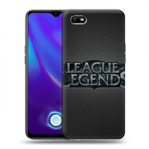 Дизайнерский пластиковый чехол для OPPO A1k League of Legends