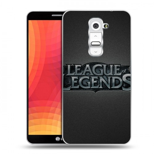 Дизайнерский пластиковый чехол для LG Optimus G2 League of Legends