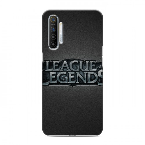 Дизайнерский силиконовый с усиленными углами чехол для Realme XT League of Legends